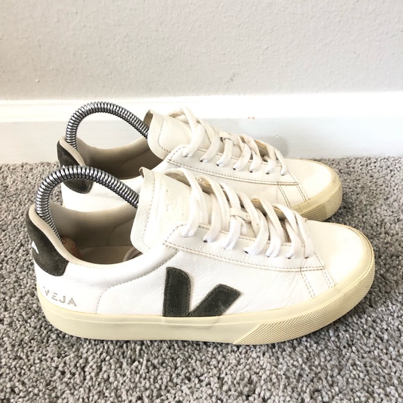 Veja white cream and gray size 7. - Picture 1 of 5